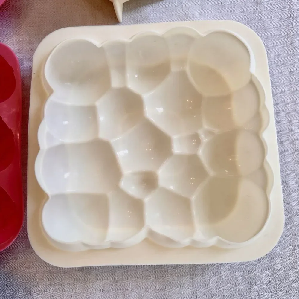 Silicone‎ Mold Lot Bunny Bear Heart Easter Candle Soap Resin Baking